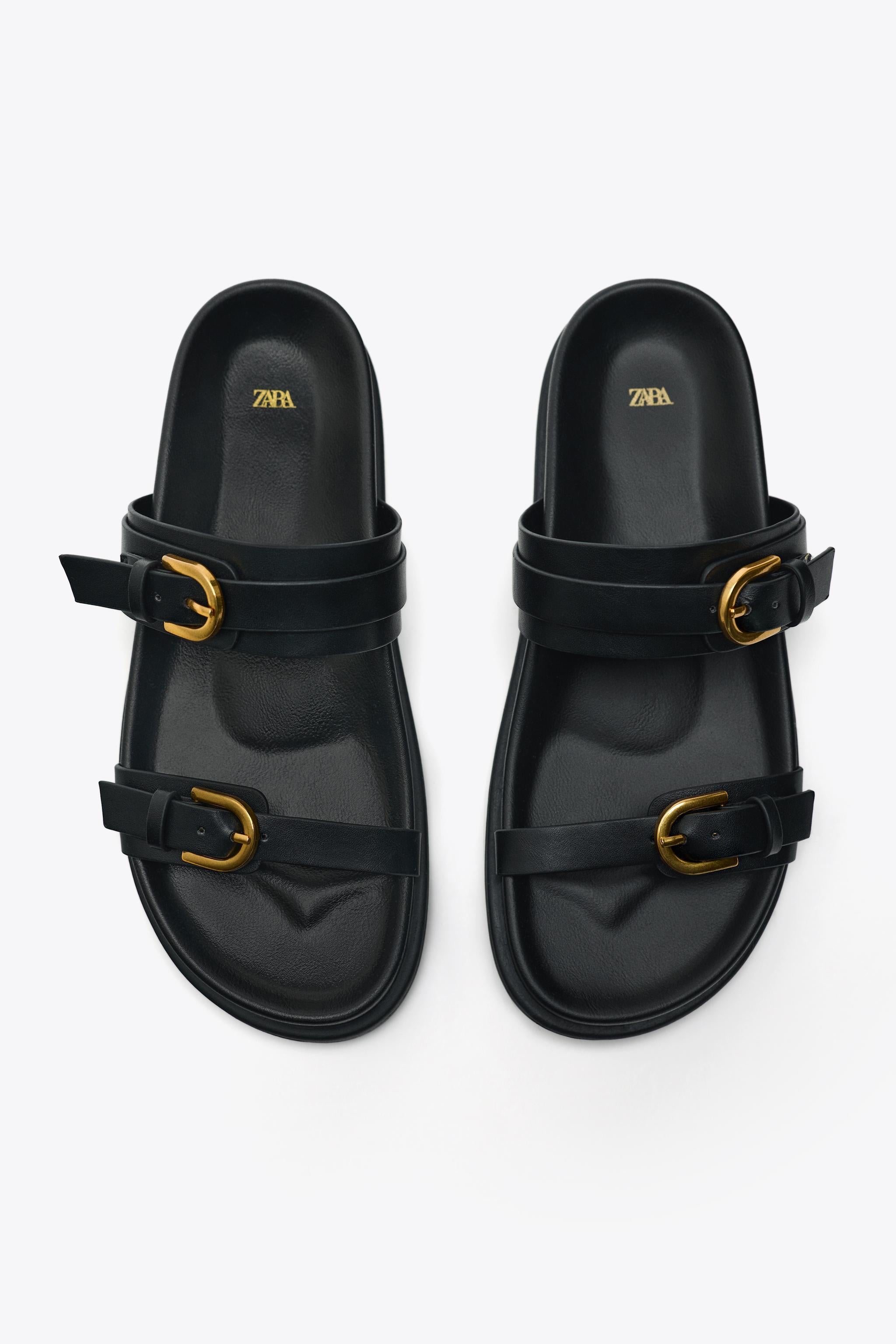Zara Buckle Sandals
